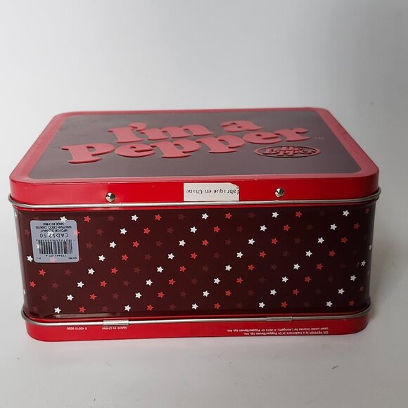Dr. Pepper Soda Pop Metal Lunch Box 2010 RETRO Look - Picture 7 of 7